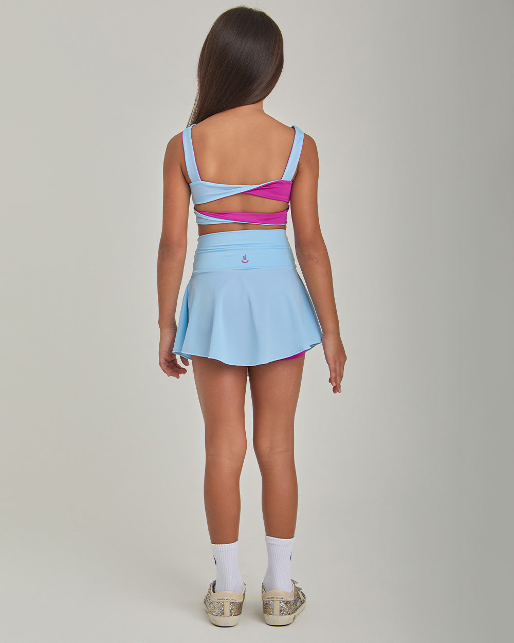 Sky Blue Skirt