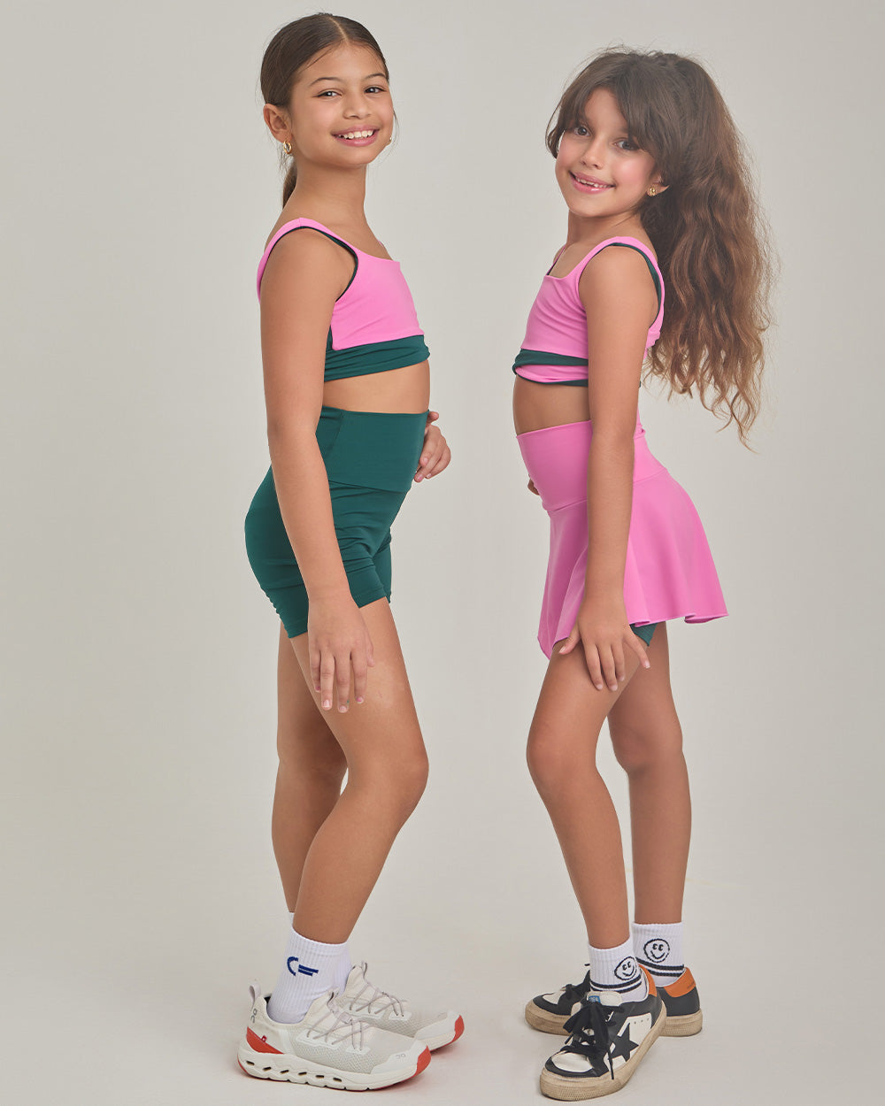 Peony Pink Twist Crop Top
