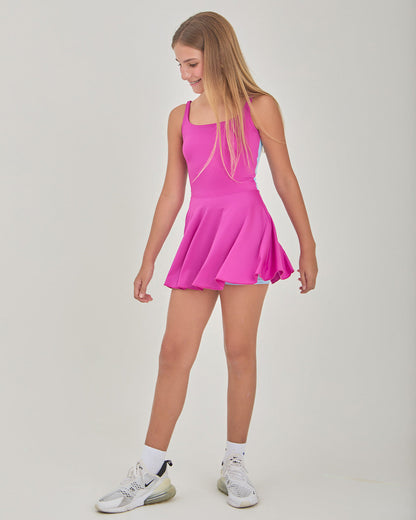 Orchid Purple Mini Dress
